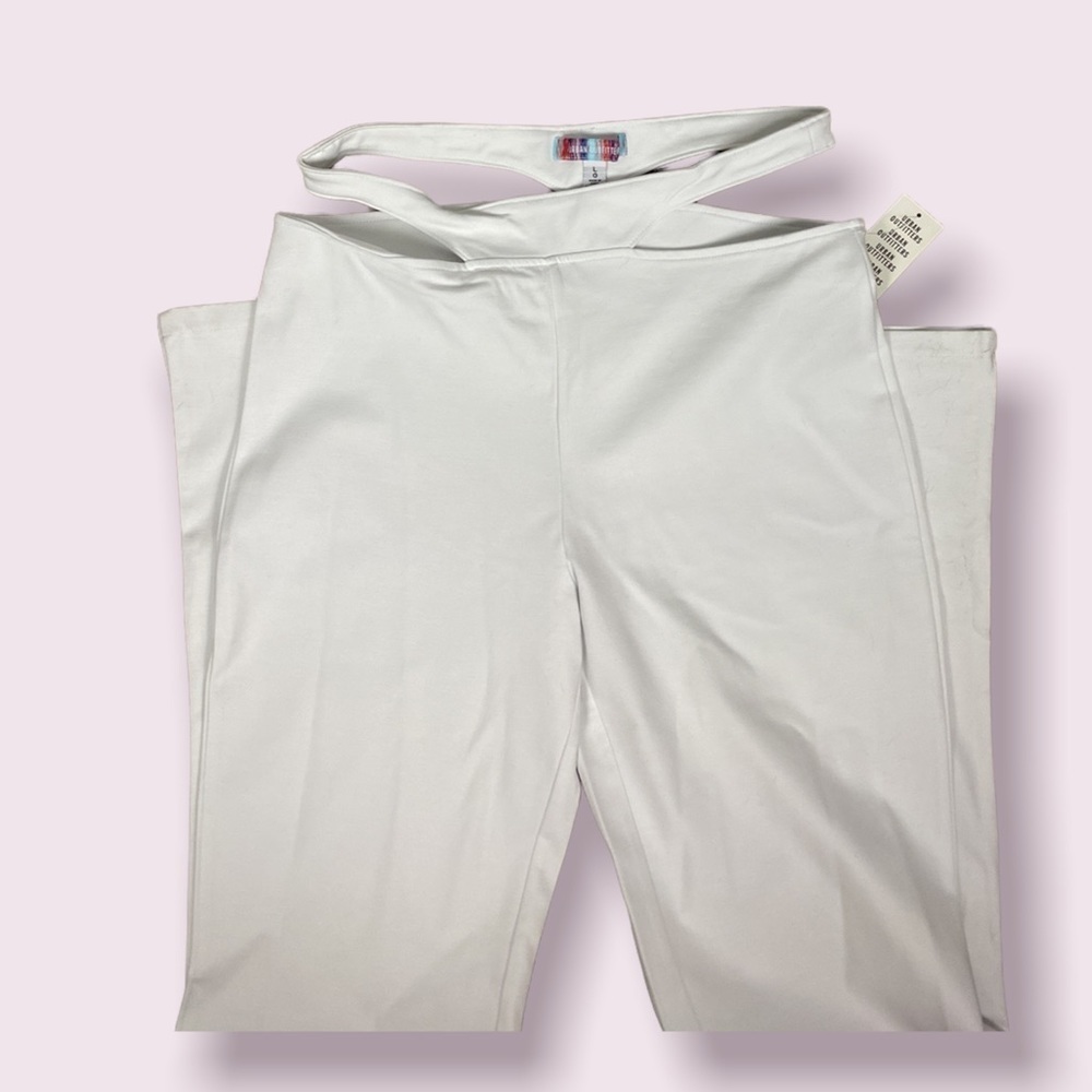 Urban Outfitters cut out white flare
